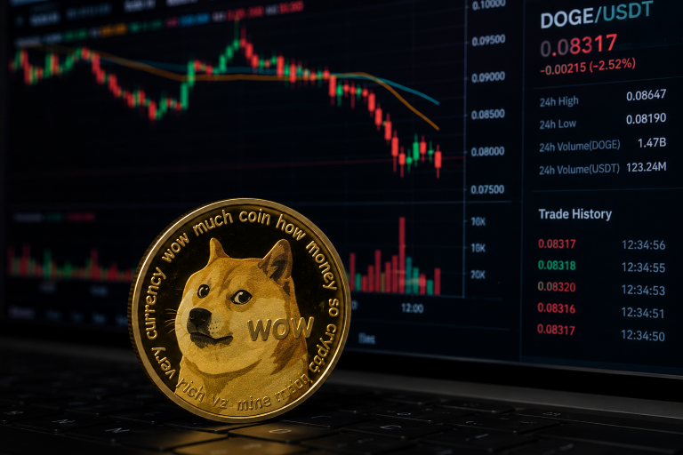 Dogecoin plunges 25% in a week as bearish pressure grips crypto